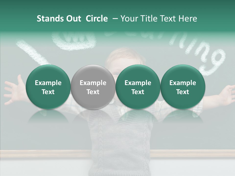 Elementary Adorable Person PowerPoint Template
