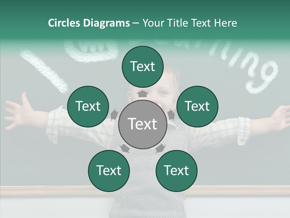 Elementary Adorable Person PowerPoint Template