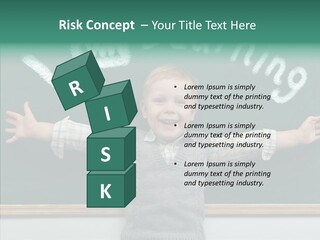 Elementary Adorable Person PowerPoint Template