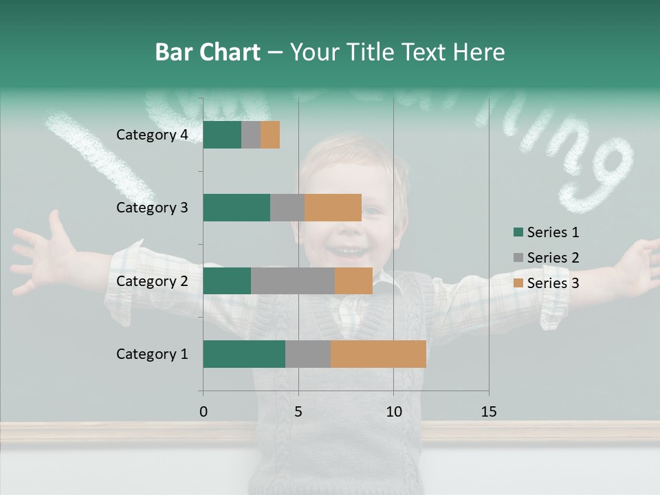 Elementary Adorable Person PowerPoint Template