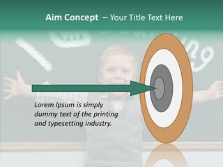 Elementary Adorable Person PowerPoint Template