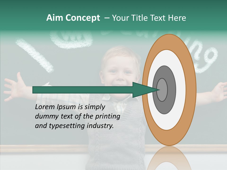 Elementary Adorable Person PowerPoint Template