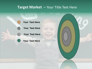 Elementary Adorable Person PowerPoint Template
