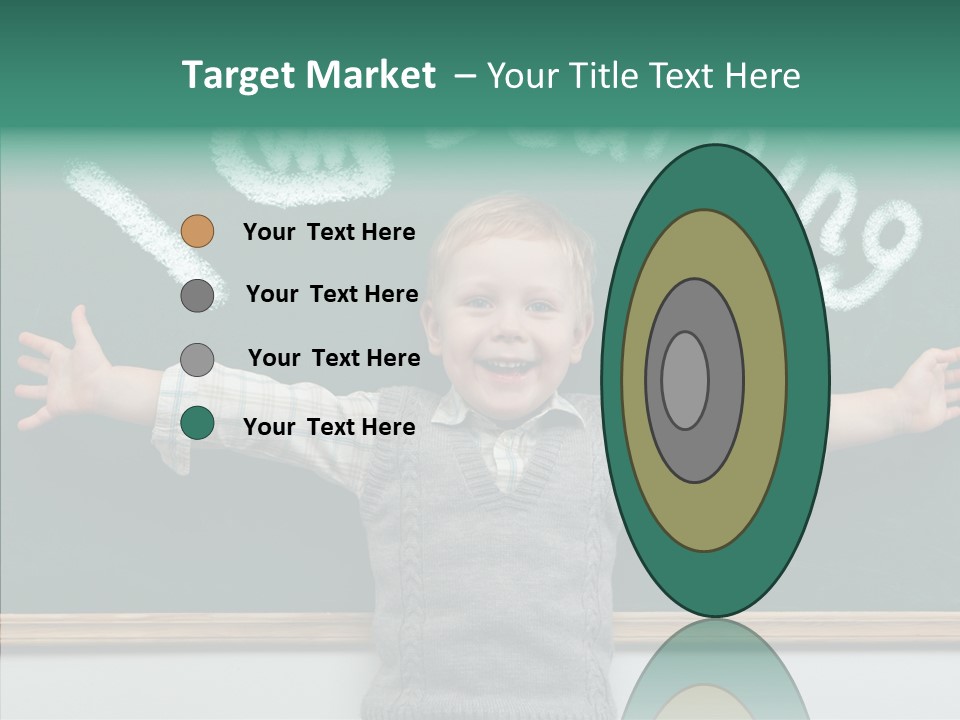 Elementary Adorable Person PowerPoint Template