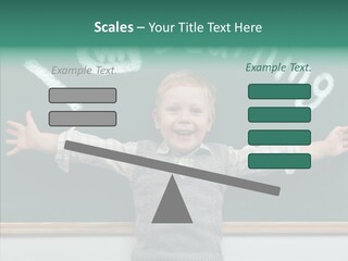 Elementary Adorable Person PowerPoint Template