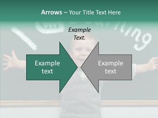 Elementary Adorable Person PowerPoint Template