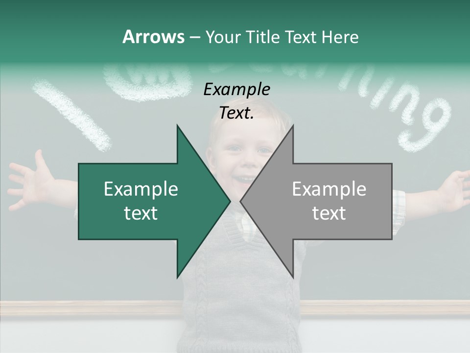 Elementary Adorable Person PowerPoint Template