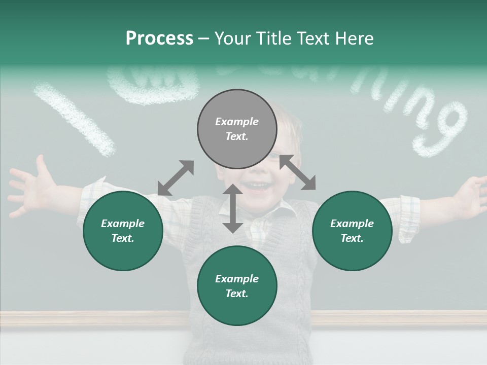 Elementary Adorable Person PowerPoint Template