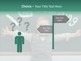 Elementary Adorable Person PowerPoint Template