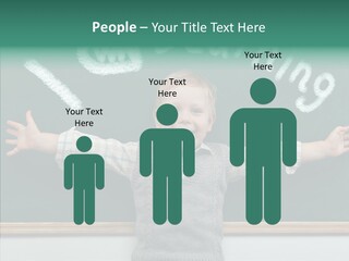 Elementary Adorable Person PowerPoint Template