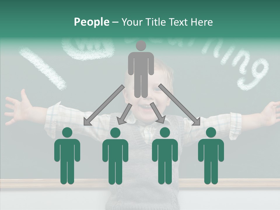 Elementary Adorable Person PowerPoint Template