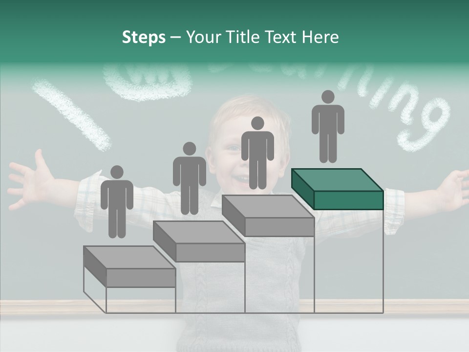 Elementary Adorable Person PowerPoint Template