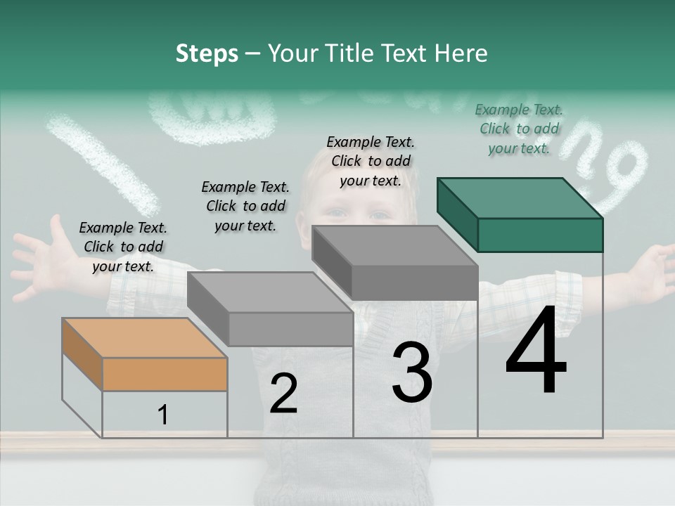 Elementary Adorable Person PowerPoint Template