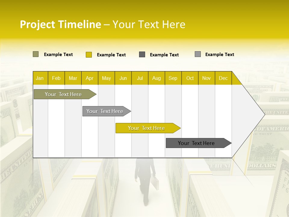 Relief Puzzle Maze PowerPoint Template