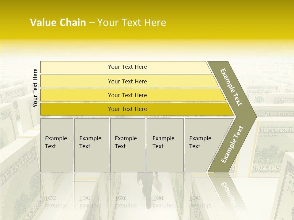 Relief Puzzle Maze PowerPoint Template