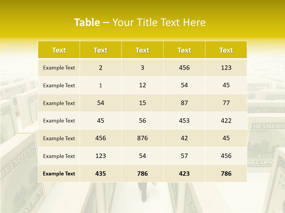 Relief Puzzle Maze PowerPoint Template