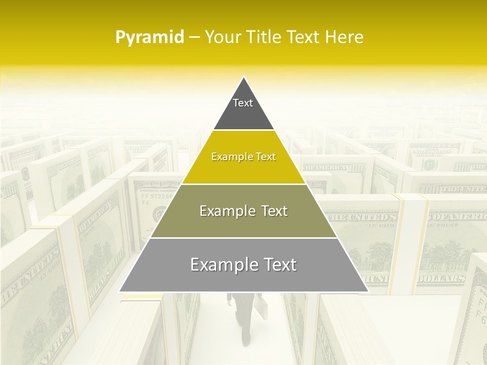 Relief Puzzle Maze PowerPoint Template