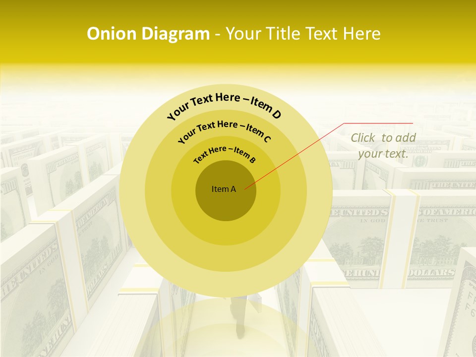 Relief Puzzle Maze PowerPoint Template