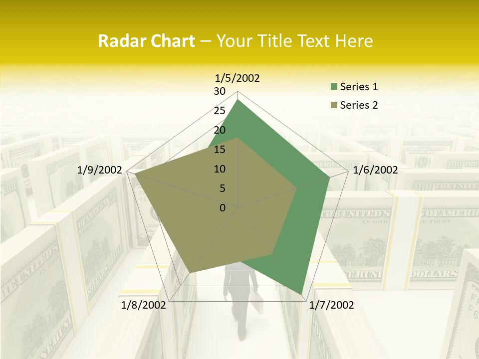 Relief Puzzle Maze PowerPoint Template