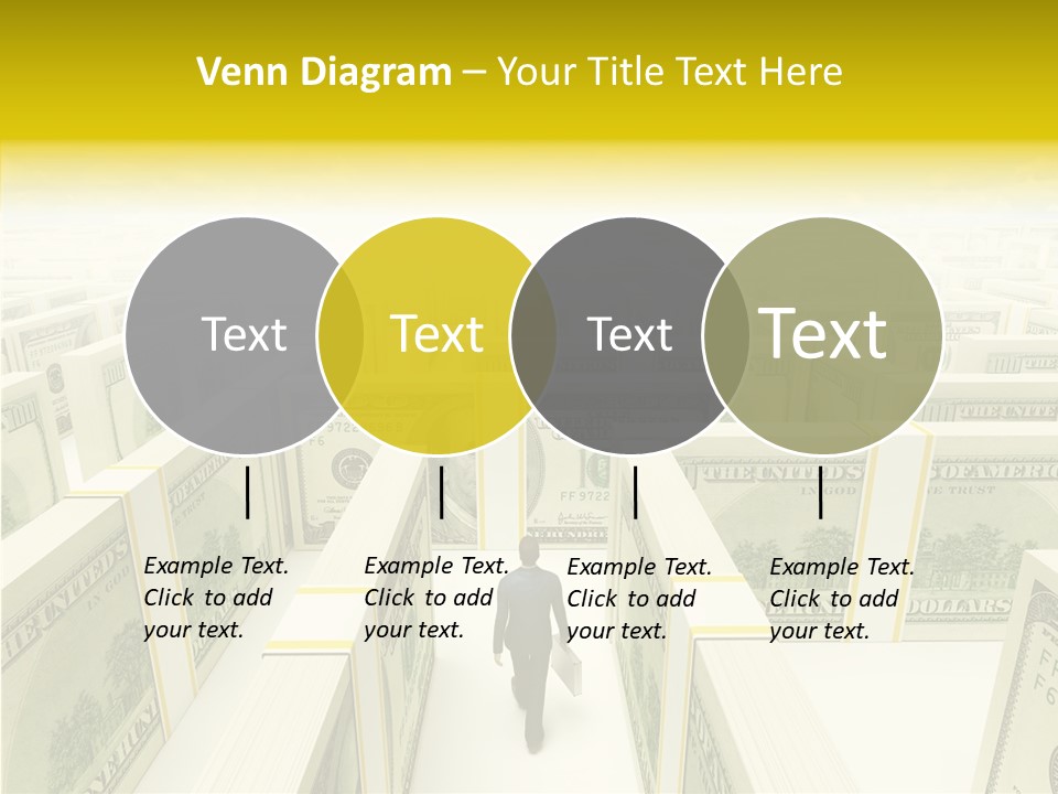 Relief Puzzle Maze PowerPoint Template