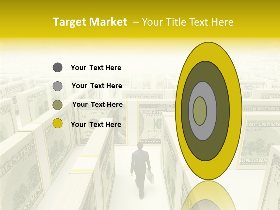Relief Puzzle Maze PowerPoint Template