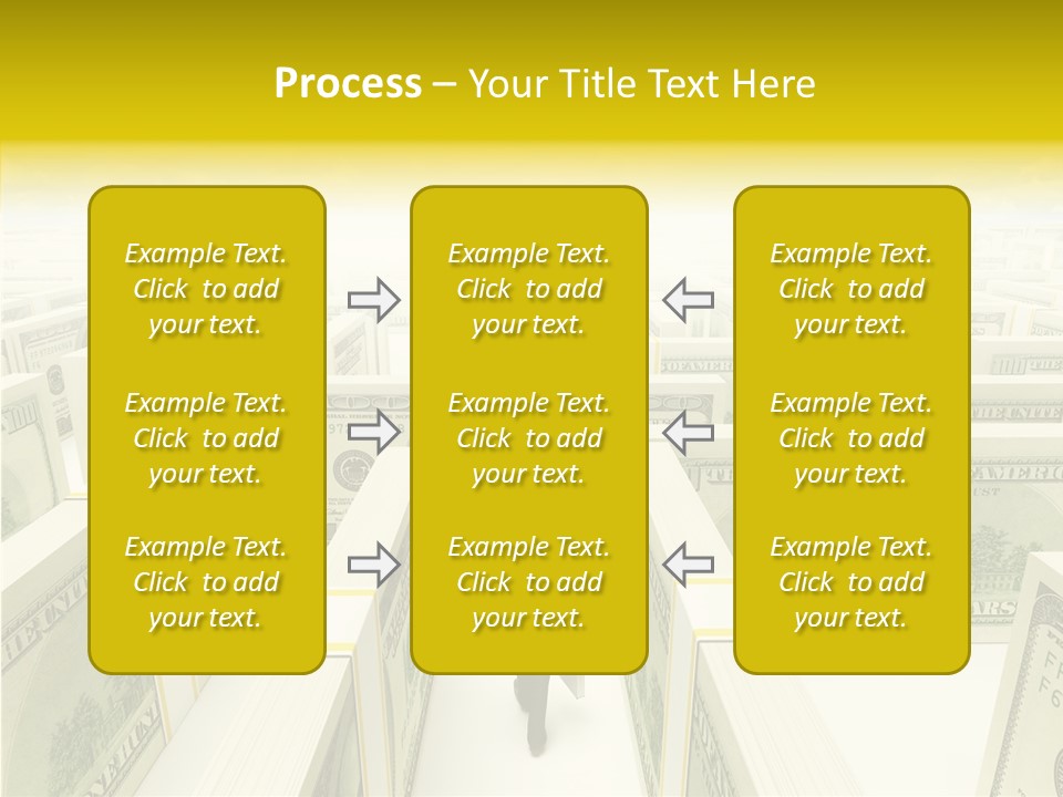 Relief Puzzle Maze PowerPoint Template