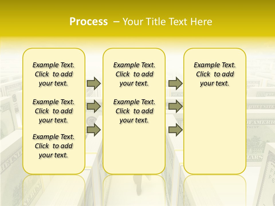 Relief Puzzle Maze PowerPoint Template