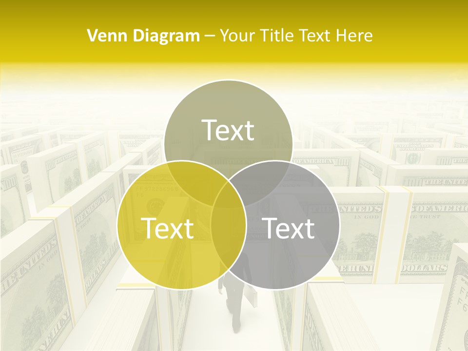 Relief Puzzle Maze PowerPoint Template