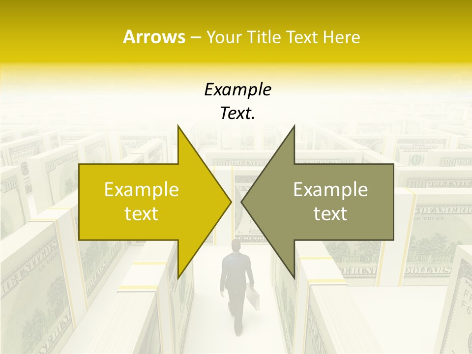 Relief Puzzle Maze PowerPoint Template