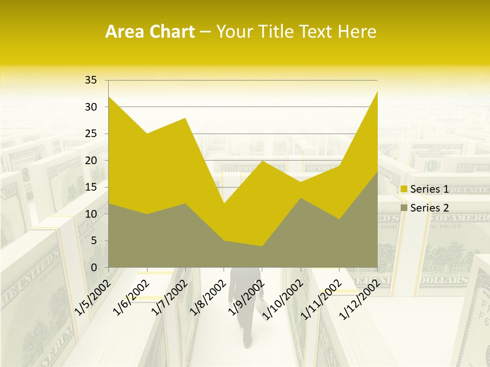 Relief Puzzle Maze PowerPoint Template
