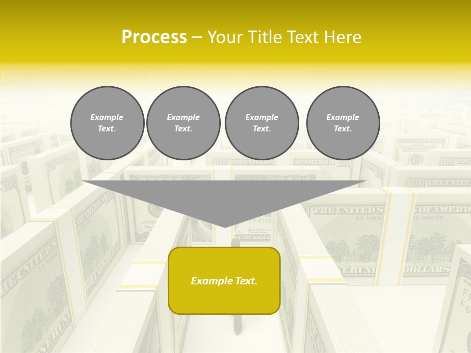 Relief Puzzle Maze PowerPoint Template