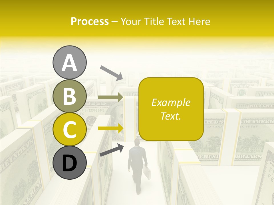 Relief Puzzle Maze PowerPoint Template