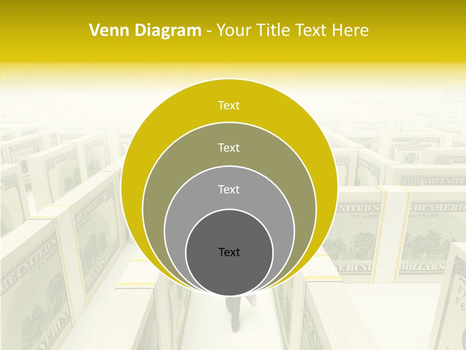 Relief Puzzle Maze PowerPoint Template