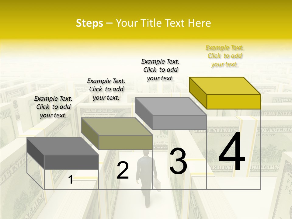 Relief Puzzle Maze PowerPoint Template