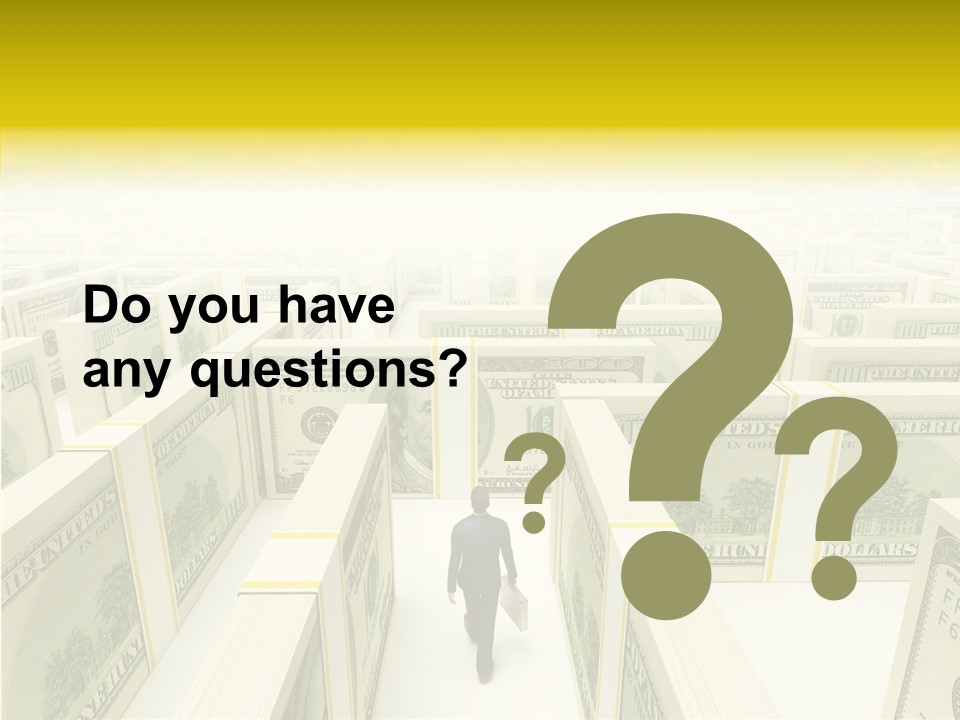 Relief Puzzle Maze PowerPoint Template