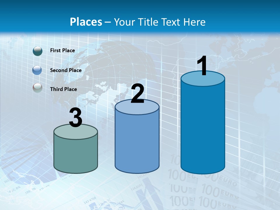 Calculator Crisis Finance PowerPoint Template