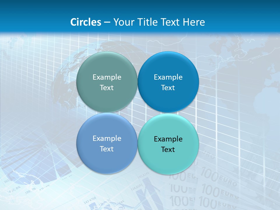 Calculator Crisis Finance PowerPoint Template