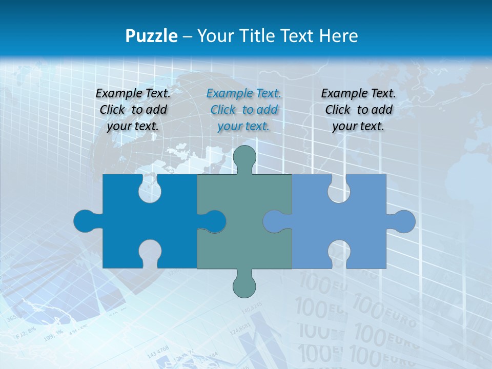 Calculator Crisis Finance PowerPoint Template
