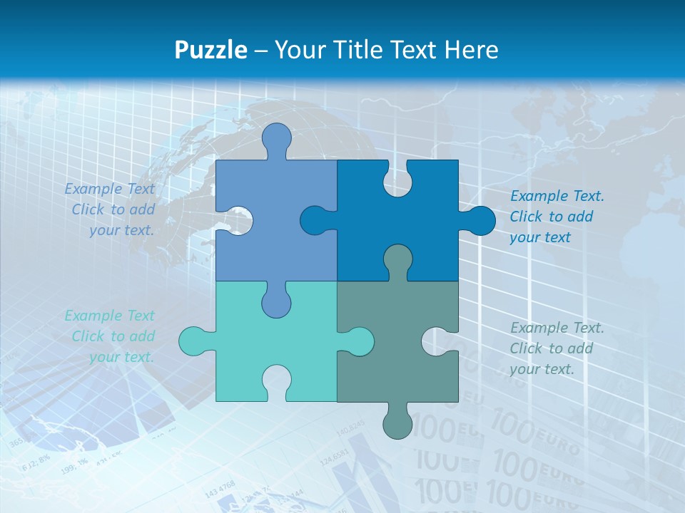 Calculator Crisis Finance PowerPoint Template