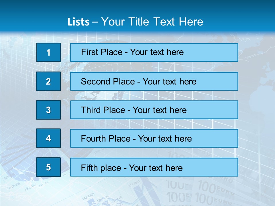 Calculator Crisis Finance PowerPoint Template