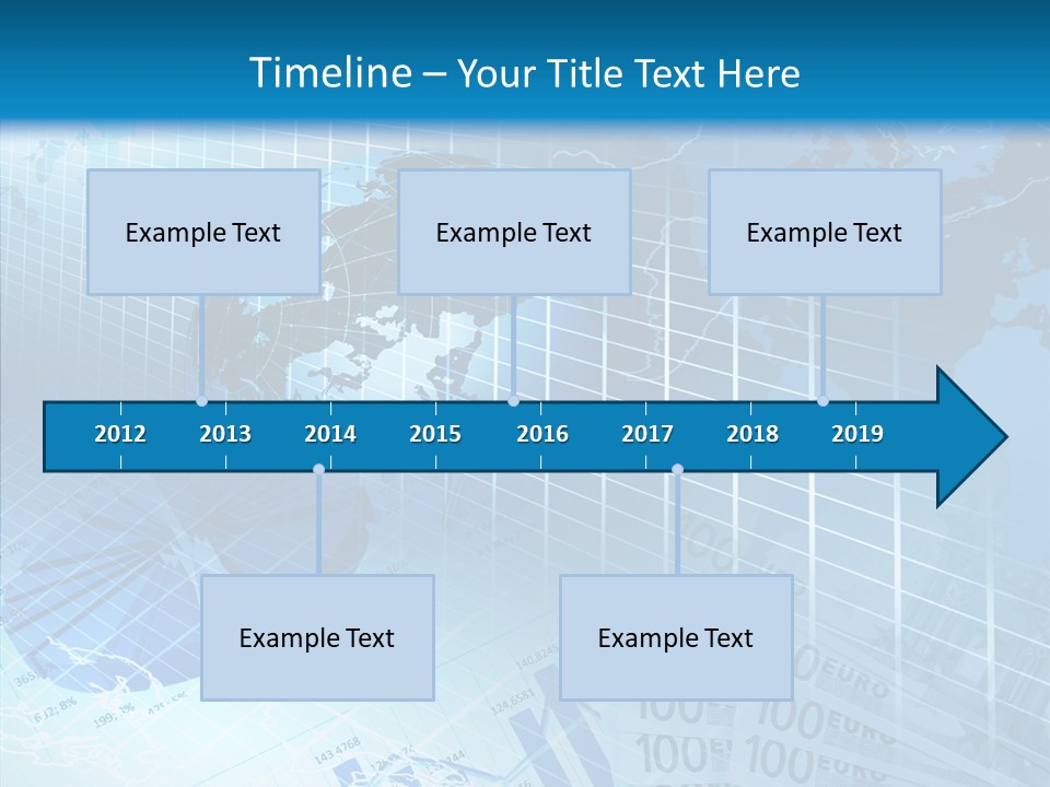 Calculator Crisis Finance PowerPoint Template
