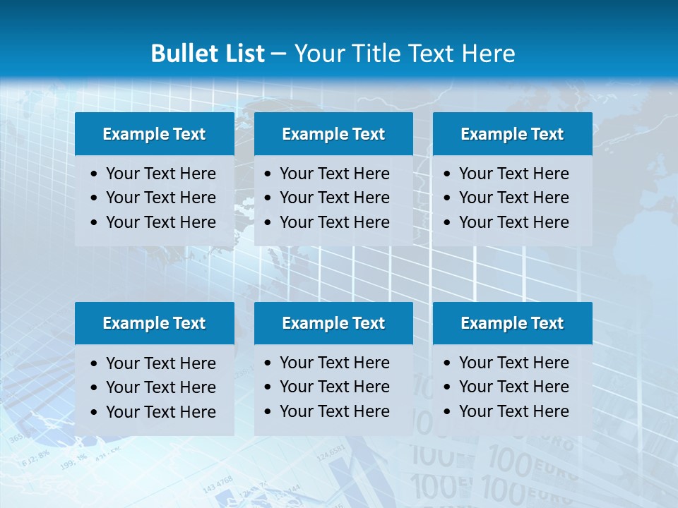 Calculator Crisis Finance PowerPoint Template