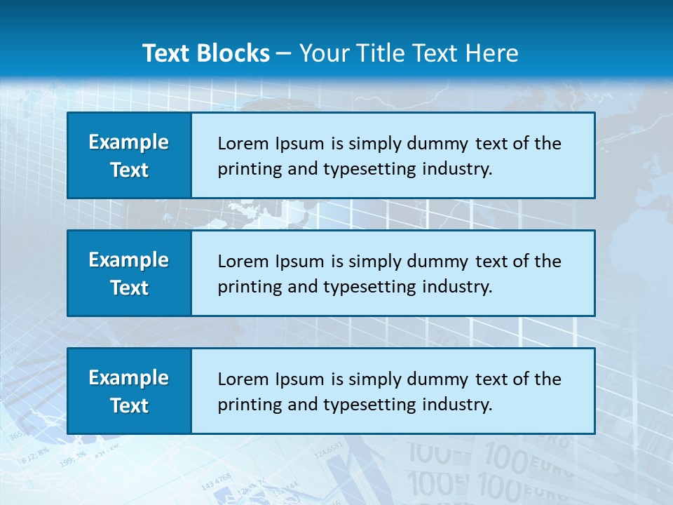 Calculator Crisis Finance PowerPoint Template