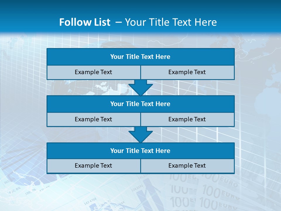 Calculator Crisis Finance PowerPoint Template
