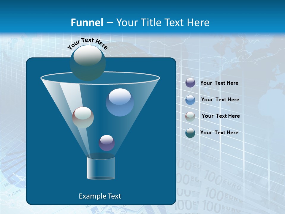 Calculator Crisis Finance PowerPoint Template