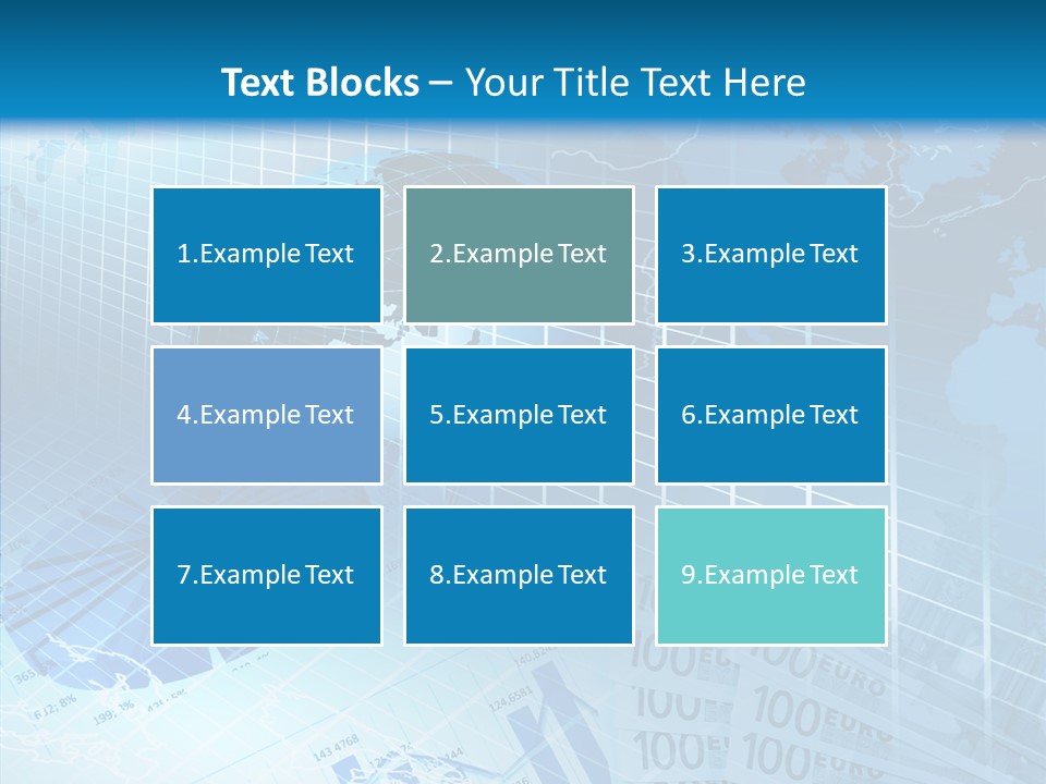 Calculator Crisis Finance PowerPoint Template