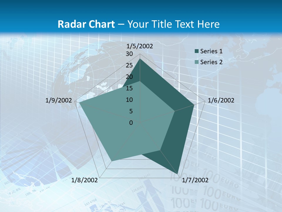 Calculator Crisis Finance PowerPoint Template