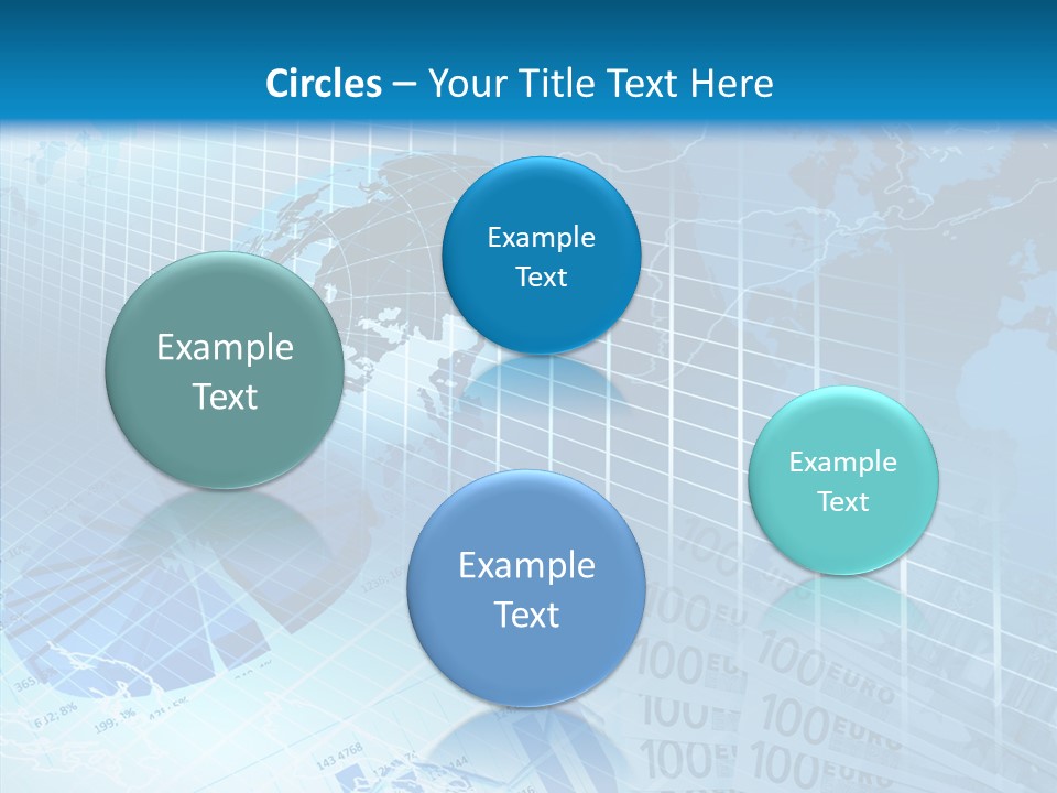 Calculator Crisis Finance PowerPoint Template