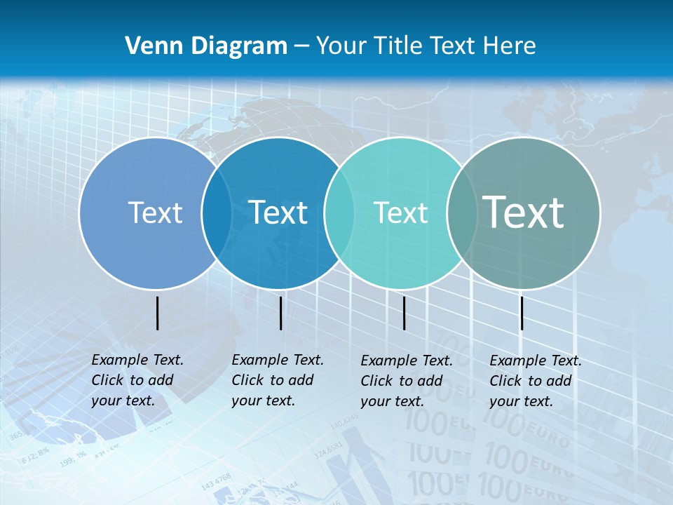 Calculator Crisis Finance PowerPoint Template