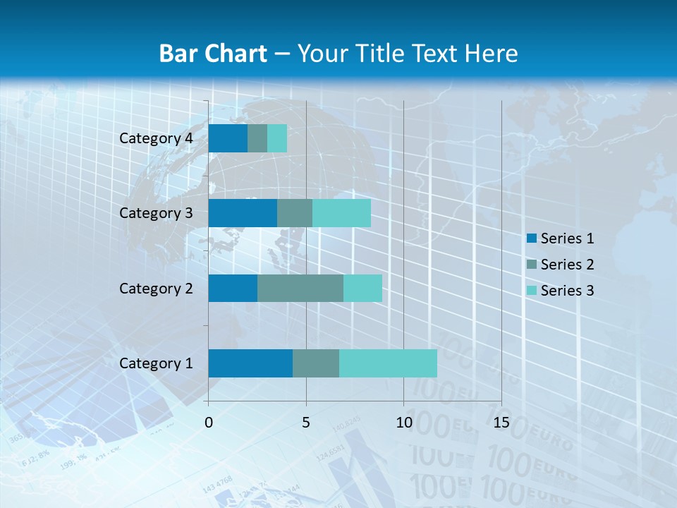 Calculator Crisis Finance PowerPoint Template